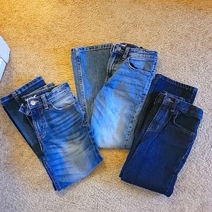 3 Pairs of Cat & Jack Boys 7 Jeans